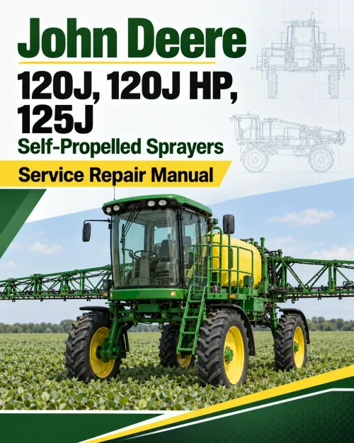John Deere 120J, 120J HP, 125J Self-Propelled Sprayers Service Repair Manual (TM809519) John Deere 120J, 120J HP, 125J Self-Propelled Sprayers Service Repair Manual (TM809519)