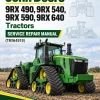 John Deere 9RX 490, 9RX 540, 9RX 590, 9RX 640 Tractors Service Repair Manual (TM164919)