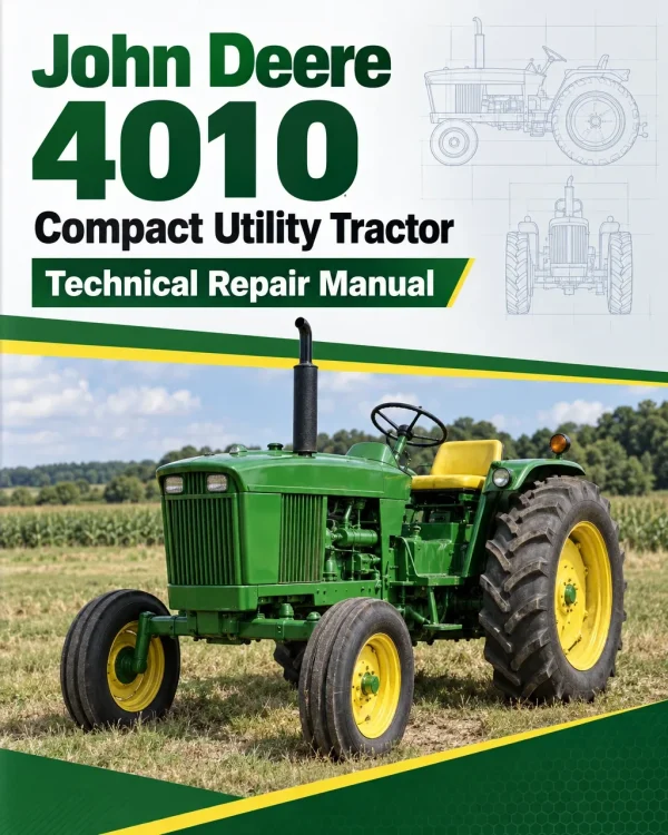 John Deere 4010 Compact Utility Tractor Technical Repair Manual (TM1983) John Deere 4010 Compact Utility Tractor Technical Repair Manual (TM1983)