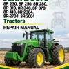 John Deere 8R 230, 8R 250, 8R 280 , 8R 310, 8R 340, 8R 370, 8R 410, 8R-2304, 8R-2704, 8R-3004 Tractors Repair Manual