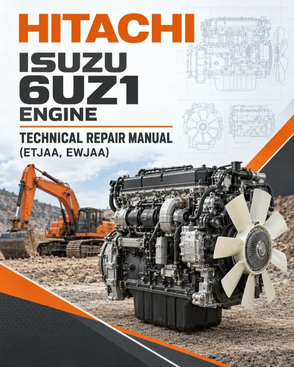 Hitachi Isuzu 6UZ1 Engine Technical Repair Manual (ETJAA, EWJAA) Hitachi Isuzu 6UZ1 Engine Technical Repair Manual (ETJAA, EWJAA)