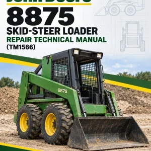 John Deere 8875 Skid-Steer Loader Repair Technical Manual (TM1566) John Deere 8875 Skid-Steer Loader Repair Technical Manual (TM1566)