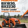 Kubota BX1830, BX2230 Tractor Loader Workshop Repair Manual Kubota BX1830, BX2230 Tractor Loader Workshop Repair Manual