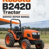 Kubota B2420 Tractor Service Manual Kubota B2420 Tractor Service Manual