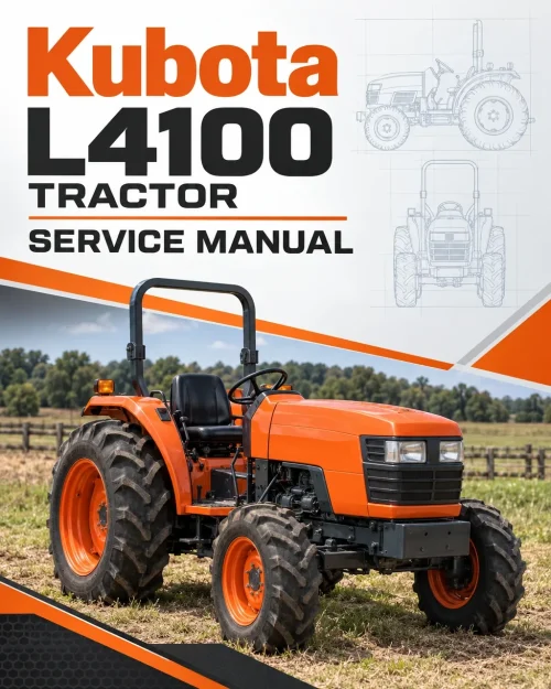 Kubota L4100 Tractor Service Manual Kubota L4100 Tractor Service Manual