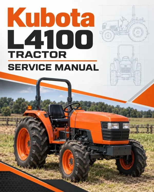 Kubota L4100 Tractor Service Manual Kubota L4100 Tractor Service Manual
