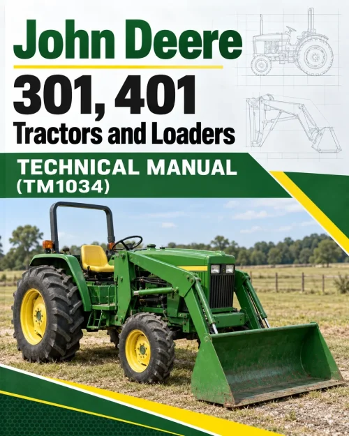 John Deere 301, 401 Tractors and Loaders Technical Manual (TM1034) John Deere 301, 401 Tractors and Loaders Technical Manual (TM1034)