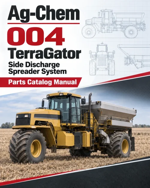 Ag-Chem 004 TerraGator Side Discharge Spreader System Parts Catalog Manual Ag-Chem 004 TerraGator Side Discharge Spreader System Parts Catalog Manual