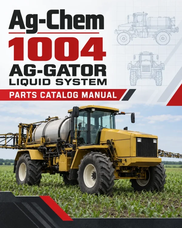 Ag-Chem 1004 Ag-Gator Liquid System Parts Catalog Manual Ag-Chem 1004 Ag-Gator Liquid System Parts Catalog Manual