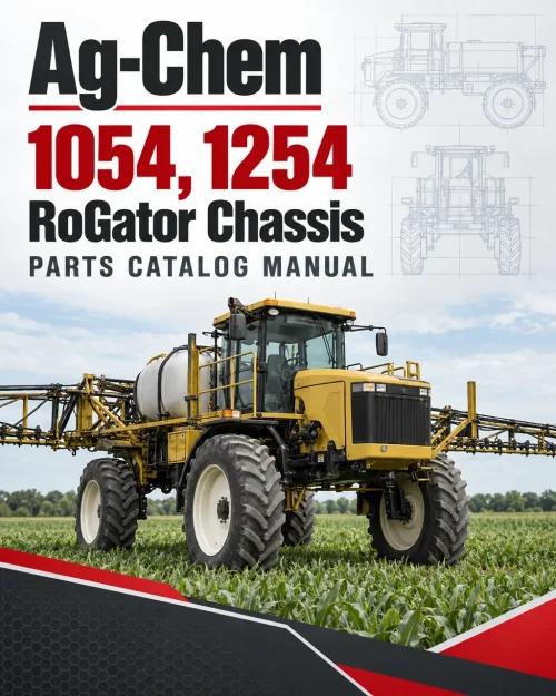 Ag-Chem 1054, 1254 RoGator Chassis Parts Catalog Manual Ag-Chem 1054, 1254 RoGator Chassis Parts Catalog Manual