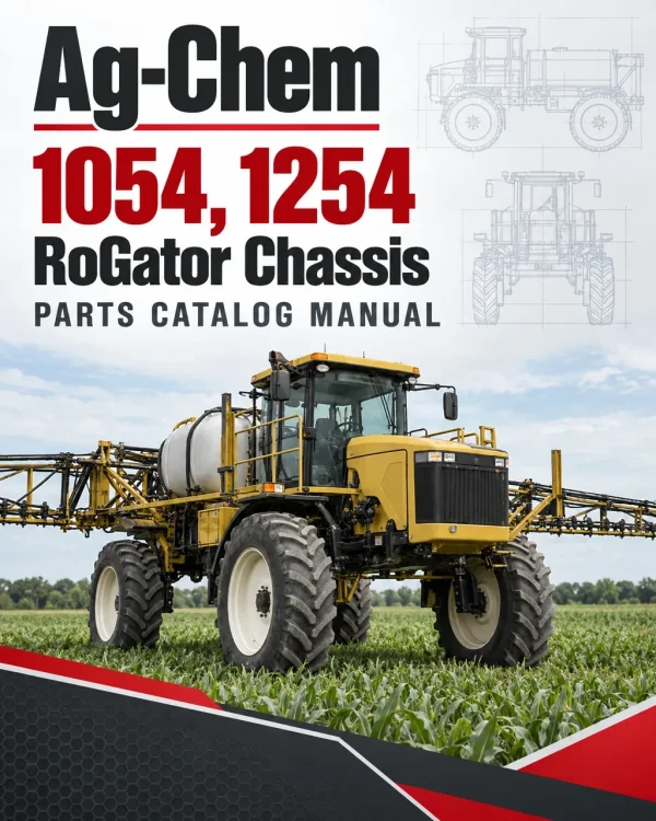 Ag-Chem 1054, 1254 RoGator Chassis Parts Catalog Manual Ag-Chem 1054, 1254 RoGator Chassis Parts Catalog Manual