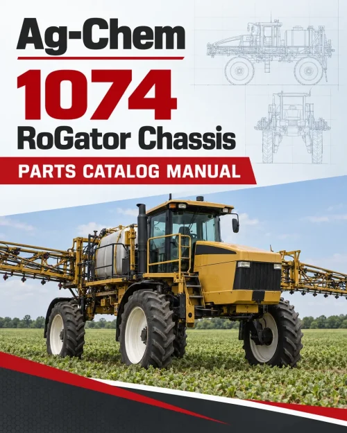 Ag-Chem 1074 RoGator Chassis Parts Catalog Manual Ag-Chem 1074 RoGator Chassis Parts Catalog Manual