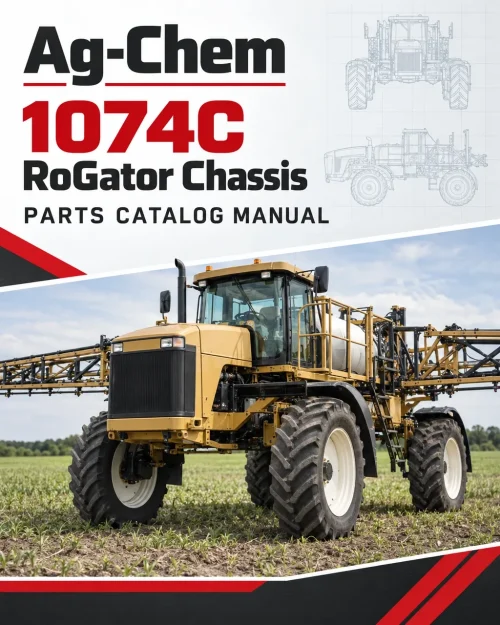 Ag-Chem 1074C RoGator Chassis Parts Catalog Manual Ag-Chem 1074C RoGator Chassis Parts Catalog Manual