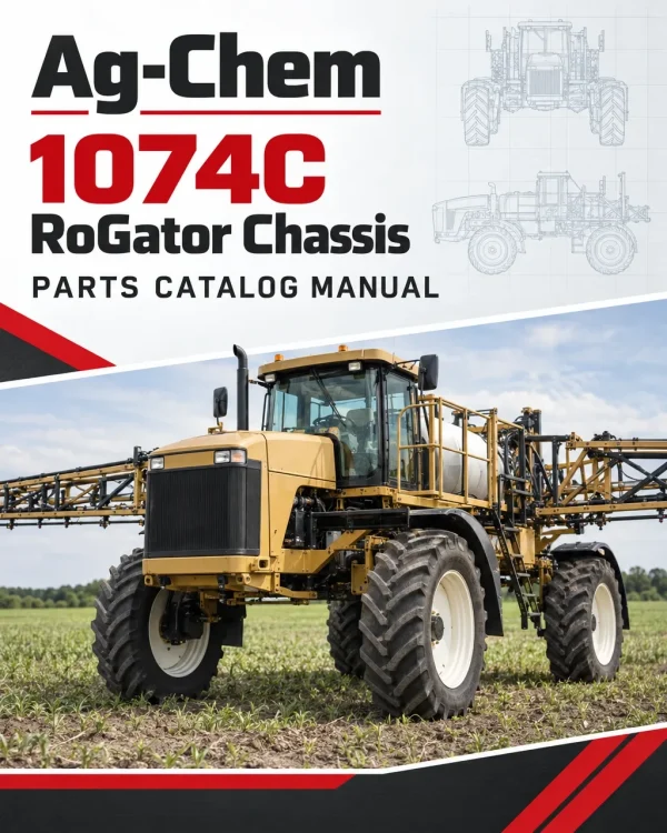 Ag-Chem 1074C RoGator Chassis Parts Catalog Manual Ag-Chem 1074C RoGator Chassis Parts Catalog Manual