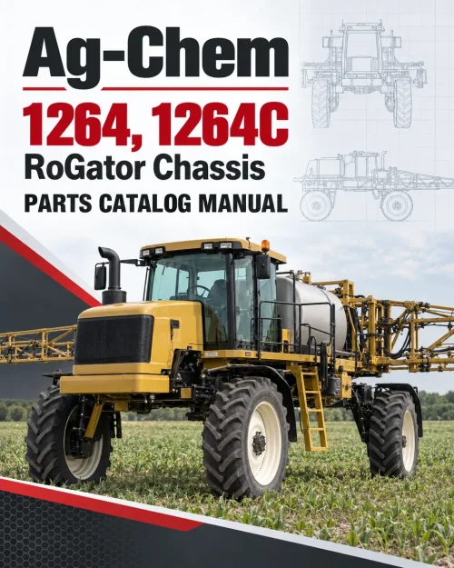 Ag-Chem 1264, 1264C RoGator Chassis Parts Catalog Manual Ag-Chem 1264, 1264C RoGator Chassis Parts Catalog Manual