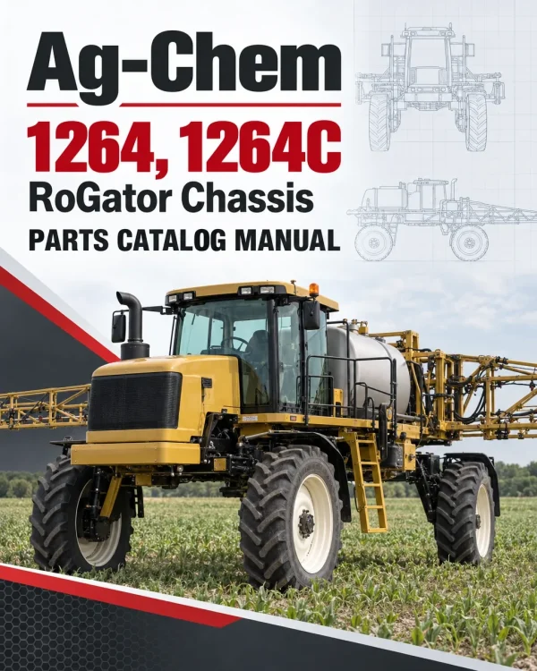 Ag-Chem 1264, 1264C RoGator Chassis Parts Catalog Manual Ag-Chem 1264, 1264C RoGator Chassis Parts Catalog Manual