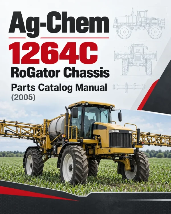 Ag-Chem 1264C RoGator Chassis Parts Catalog Manual (2005) Ag-Chem 1264C RoGator Chassis Parts Catalog Manual (2005)