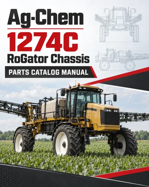 Ag-Chem 1274C RoGator Chassis Parts Catalog Manual Ag-Chem 1274C RoGator Chassis Parts Catalog Manual