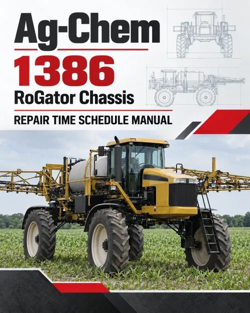 Ag-Chem 1386 RoGator Chassis Repair Time Schedule Manual Ag-Chem 1386 RoGator Chassis Repair Time Schedule Manual