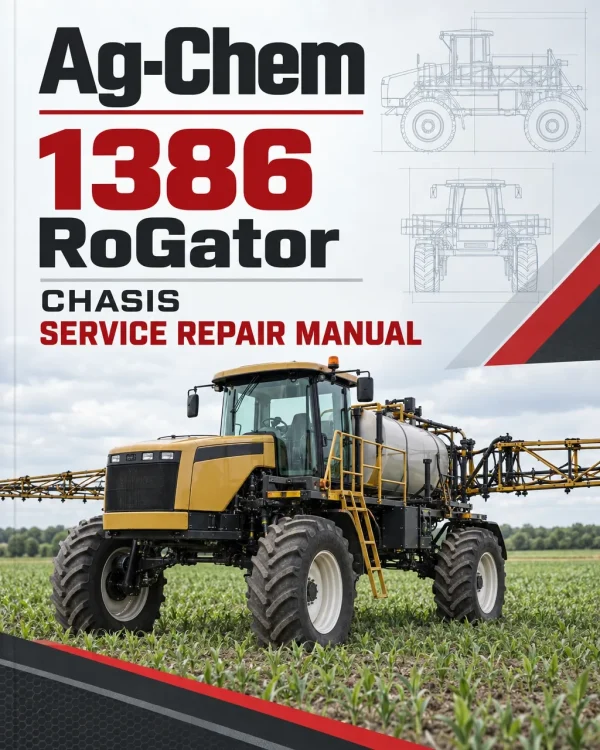 Ag-Chem 1386 RoGator Chasis Service Repair Manual Ag-Chem 1386 RoGator Chasis Service Repair Manual
