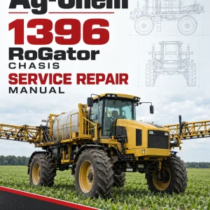 Ag-Chem 1396 RoGator Chasis Service Repair Manual