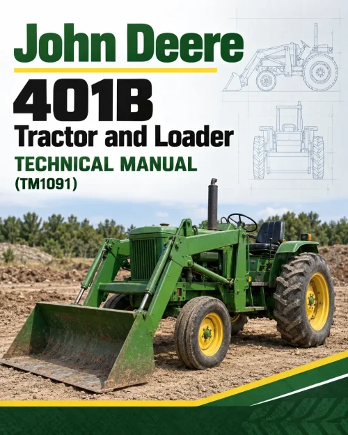 John Deere 401B Tractor and Loader Technical Manual (TM1091) John Deere 401B Tractor and Loader Technical Manual (TM1091)