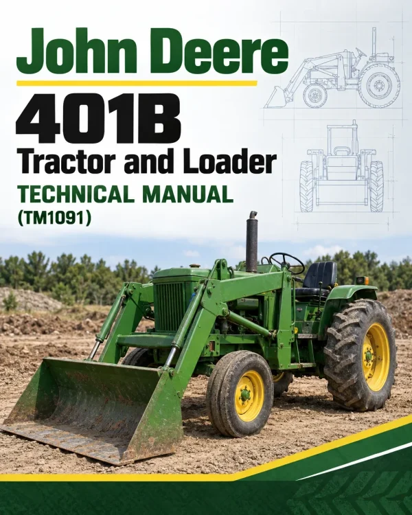 John Deere 401B Tractor and Loader Technical Manual (TM1091) John Deere 401B Tractor and Loader Technical Manual (TM1091)