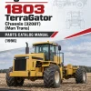 Ag-Chem 1803 TerraGator Chassis (3208T) (Man Trans) Parts Catalog Manual (1996)