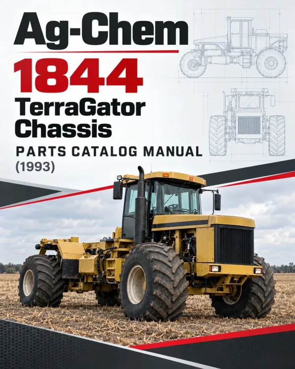 Ag-Chem 1844 TerraGator Chassis Parts Catalog Manual (1993) Ag-Chem 1844 TerraGator Chassis Parts Catalog Manual (1993)