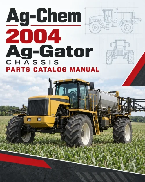 Ag-Chem 2004 Ag-Gator Chassis Parts Catalog Manual