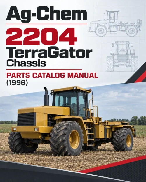 Ag-Chem 2204 TerraGator Chassis Parts Catalog Manual (1996) Ag-Chem 2204 TerraGator Chassis Parts Catalog Manual (1996)