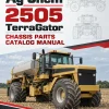Ag-Chem 2505 TerraGator Chassis Parts Catalog Manual Ag-Chem 2505 TerraGator Chassis Parts Catalog Manual