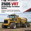 Ag-Chem 2505 VRT Liquid Sludge TerraGator System Parts Catalog Manual (2000)