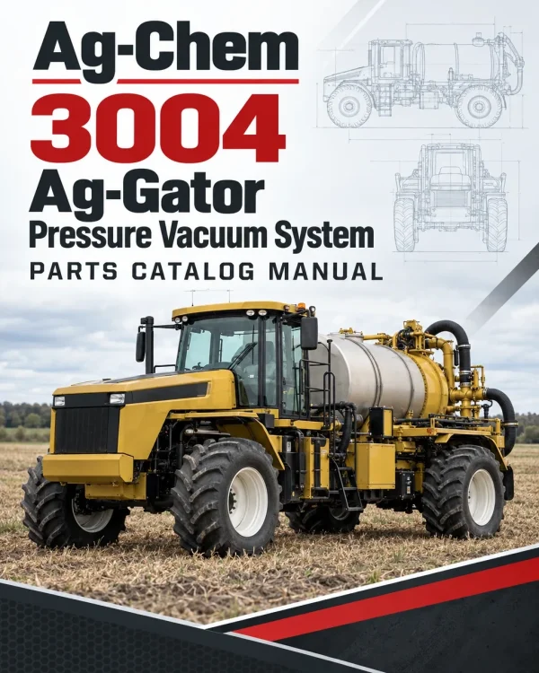 Ag-Chem 3004 Ag-Gator Pressure Vacuum System Parts Catalog Manual Ag-Chem 3004 Ag-Gator Pressure Vacuum System Parts Catalog Manual
