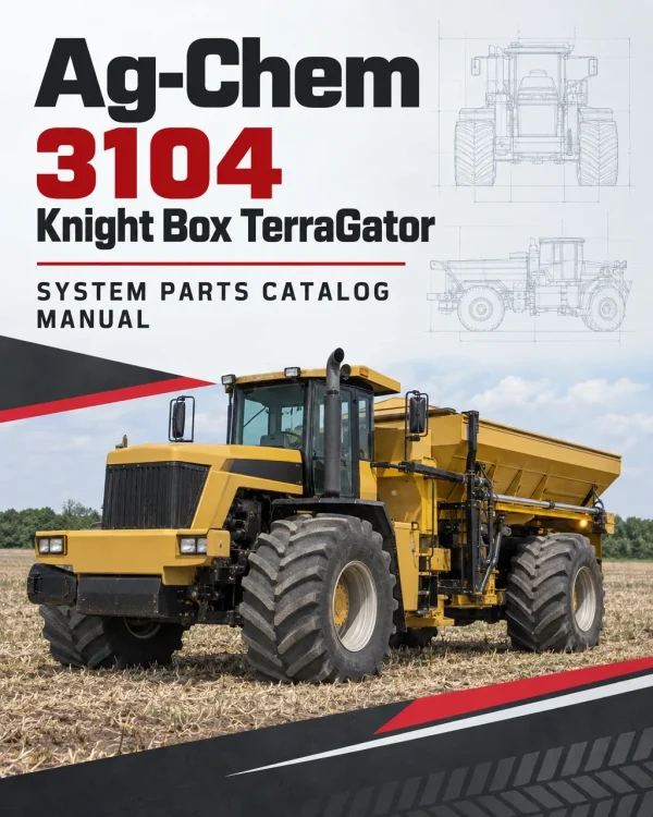 Ag-Chem 3104 Knight Box TerraGator System Parts Catalog Manual Ag-Chem 3104 Knight Box TerraGator System Parts Catalog Manual
