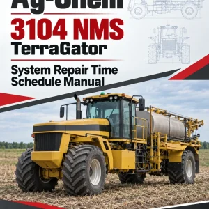 Ag-Chem 3104 NMS TerraGator System Repair Time Schedule Manual