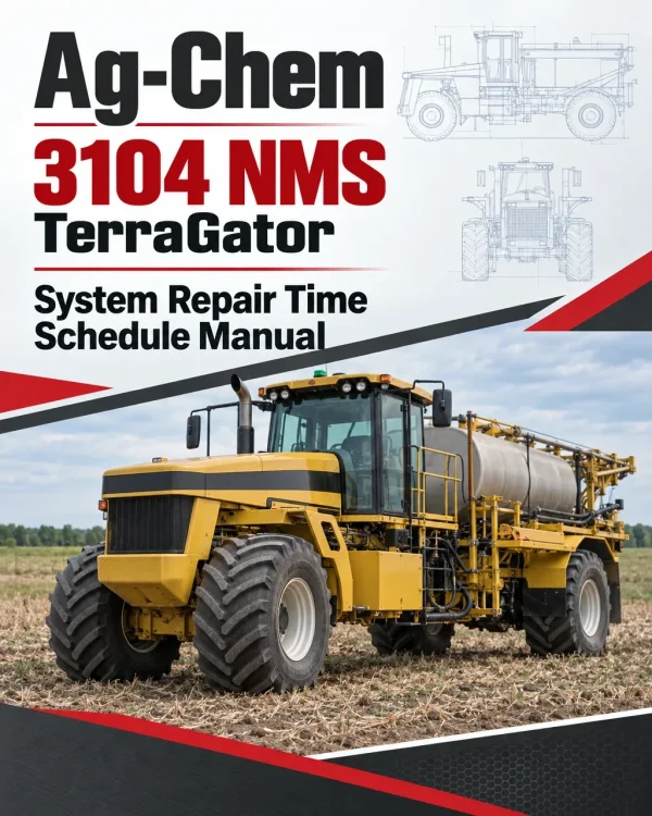 Ag-Chem 3104 NMS TerraGator System Repair Time Schedule Manual