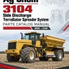 Ag-Chem 3104 Side Discharge TerraGator Spreader System Parts Catalog Manual (1998 - 2001)