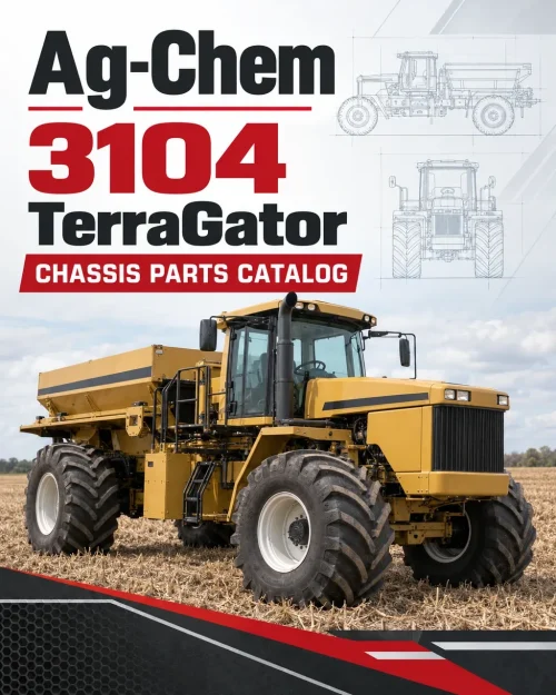 Ag-Chem 3104 TerraGator Chassis Parts Catalog Manual Ag-Chem 3104 TerraGator Chassis Parts Catalog Manual
