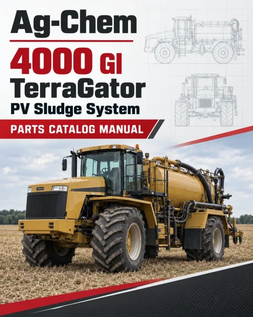 Ag-Chem 4000 Gl TerraGator PV Sludge System Parts Catalog Manual Ag-Chem 4000 Gl TerraGator PV Sludge System Parts Catalog Manual