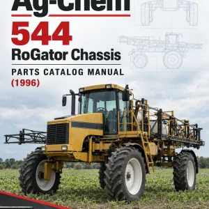 Ag-Chem 544 RoGator Chassis Parts Catalog Manual (1996)
