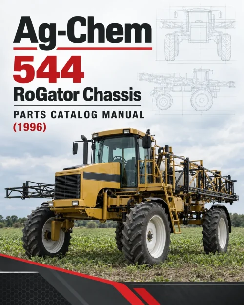 Ag-Chem 544 RoGator Chassis Parts Catalog Manual (1996) Ag-Chem 544 RoGator Chassis Parts Catalog Manual (1996)