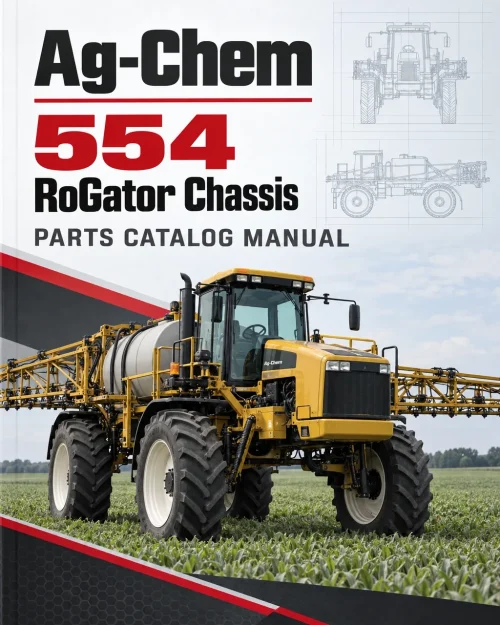 Ag-Chem 554 RoGator Chassis Parts Catalog Manual Ag-Chem 554 RoGator Chassis Parts Catalog Manual