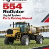 Ag-Chem 554 RoGator Liquid System Parts Catalog Manual