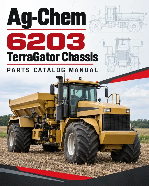 Ag-Chem 6203 TerraGator Chassis Parts Catalog Manual Ag-Chem 6203 TerraGator Chassis Parts Catalog Manual