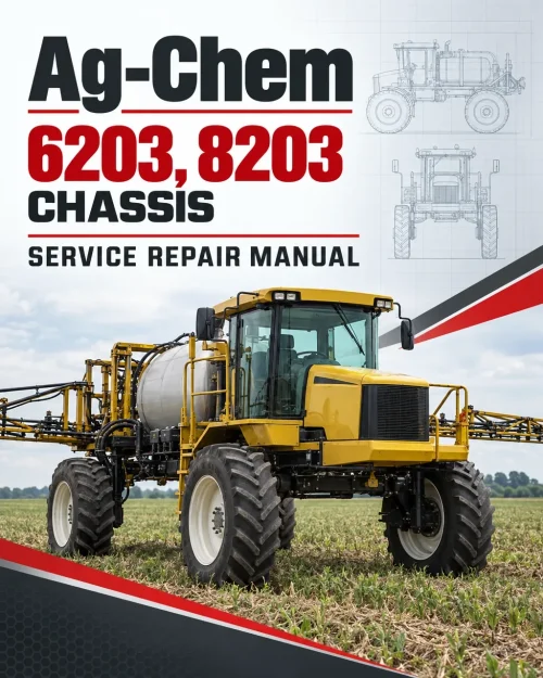 Ag-Chem 6203, 8203 Chassis Service Repair Manual Ag-Chem 6203, 8203 Chassis Service Repair Manual