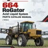 Ag-Chem 664 RoGator Acid Liquid System Parts Catalog Manual (1994) Ag-Chem 664 RoGator Acid Liquid System Parts Catalog Manual (1994)
