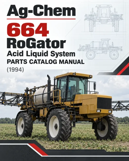 Ag-Chem 664 RoGator Acid Liquid System Parts Catalog Manual (1994) Ag-Chem 664 RoGator Acid Liquid System Parts Catalog Manual (1994)