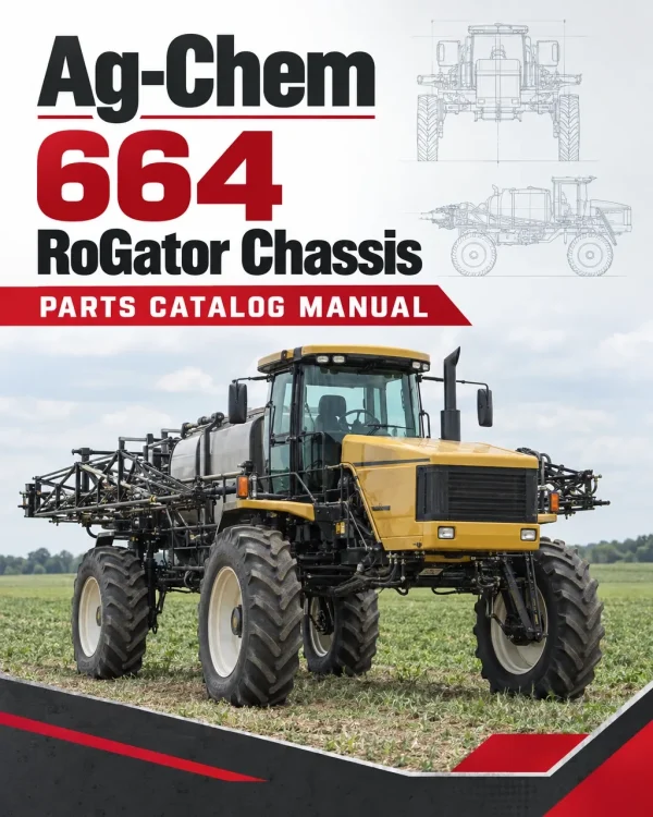 Ag-Chem 664 RoGator Chassis Parts Catalog Manual Ag-Chem 664 RoGator Chassis Parts Catalog Manual