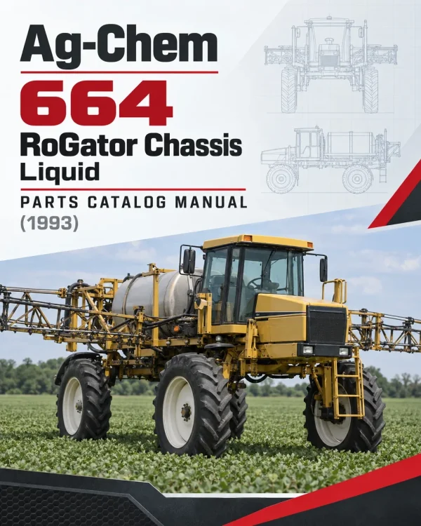 Ag-Chem 664 RoGator Chassis, Liquid Parts Catalog Manual (1993) Ag-Chem 664 RoGator Chassis, Liquid Parts Catalog Manual (1993)
